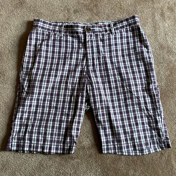Men’s Original Penguin Plaid Shorts 32 - Picture 1 of 4